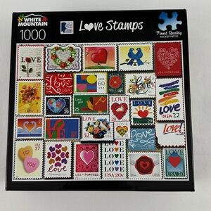1000 Piece puzzle: Love Stamps